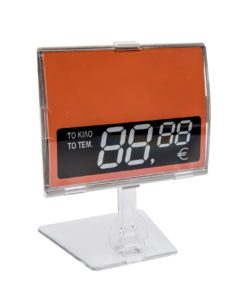 Alternative view of Ταμπελάκι Τιμών Superior 501 Με Βάση Διάφανη.